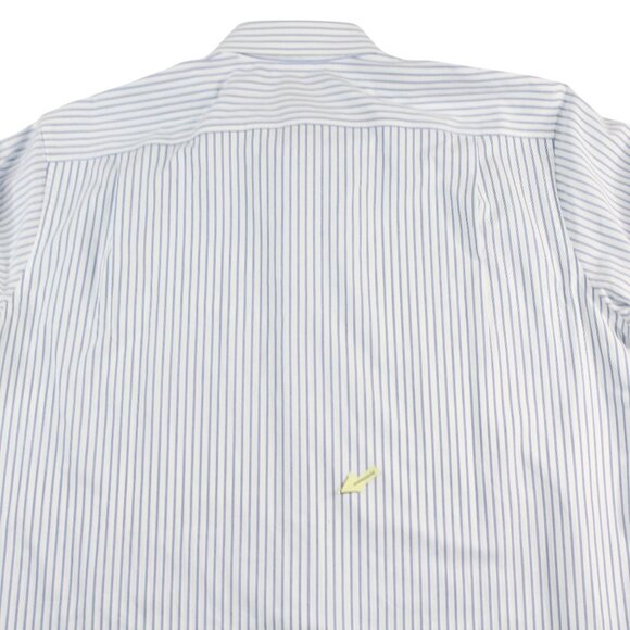 Michael Strahan Collection 17.5 34/35 Wrinkle Free Mech Stretch Dress Shirt - Picture 12 of 13